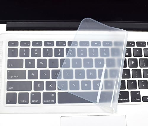 14.3" x 5.2" Universal Silicone Keyboard Protector Cover Skin for 15.6" 17.3" Laptop Notebook Keyboard (with Numeric Keypad Keyboard), Ultra Thin Waterproof Dustproof Keyboard Protector Skin - Blue - color: Blue 2, size: for 15"-17.3" Universal Laptop Key