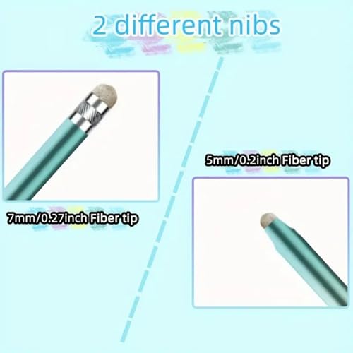MultiDevice Capacitive Digital Pen High Accuracy Writing Tool Touch Lightweight Design for Drawing Note Taking Digital for Tablets - color: Green and golden