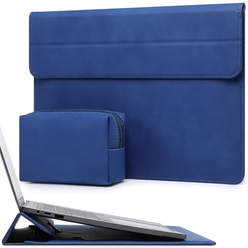 HYZUO 13 Inch Laptop Case Sleeve with Stand for MacBook Air, Klein Blue | for MacBook Air 13 M5-M1, 2026 13" MacBook Neo, 2026-2016 MacBook Pro 13 M2 M1, iPad Pro/Air 13, Surface Pro 12-3, XPS 13 - color: Klein Blue, size: 13 Inch