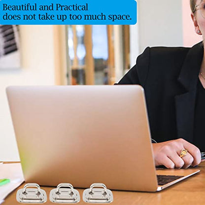 3 Pack Anti Theft Self Adhesive Security Plate for Cables to Lock Down Laptops, Mac Book, Tablets, iPad, or Other Computer - color: Anchor-3Pack
