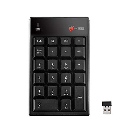 Wireless Numeric Keypad, 2.4G, 22 Keys