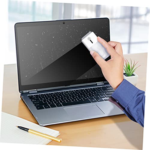 NUOBESTY 2sets Electronic Cleaning Tools Kit Cleaning Brush Pen Wiper Key Cap Buckle Spray Bottle for Headphones Keyboards Laptops and Phones