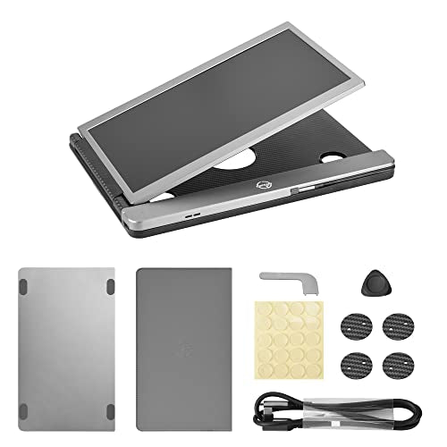 12'' Portable Monitor for Laptop Screen Extender for 13.6'' MacBook, Designed for MacBook Screen Extender FHD 1080P IPS Display Plug and Play P1M