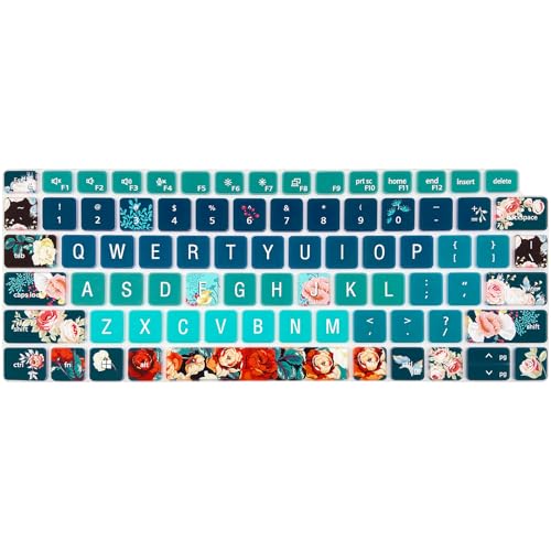 Silicone Keyboard Cover Skin for Dell Latitude 3000 3340 13.3"(2023)/ 5320 5330 5340 5350 13.3"/ 7320 7330 7340 7350 (Rose) - color: Rose