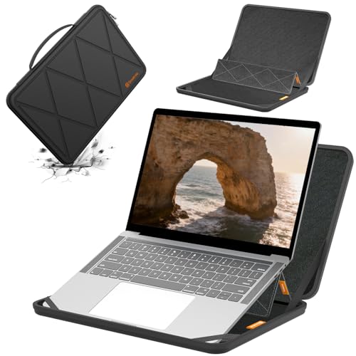 Smatree MS35T Hard Protective 13 inch Laptop Case for Lenovo/HP/DELL/Apple | Compatible for Lenovo ThinkPad X13, for HP Elite x360 830/EliteBook, for DELL Pro 13 Plus, for Apple MacBook 2025/2024 - color: Black, size: 13 inch/MS35T/Size:31.5*22.8cm