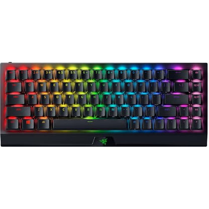 Razer BlackWidow V3 Mini Wireless Mechanical Gaming Keyboard, Green Switch | Tactile & Clicky, Phantom Pudding Keycaps, Snap Tap, 200 Hr Battery - color: Green Switches - Tactile & Clicky, size: BlackWidow V3 Mini - Phantom Edition, style: Keyboard