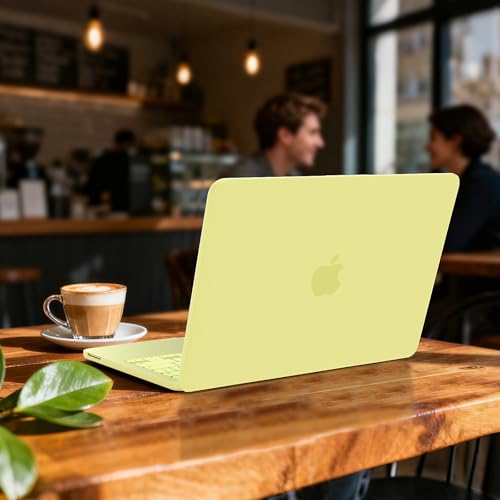 B BELK for MacBook Neo Case 13 inch 2026 Model A3404 A18 Pro, Citrus | Scratch Resistant Matte Plastic Hard Shell Case with Keyboard Cover & Screen Protector for Mac Noe Case, Lightweight, Snap-On - color: Citrus