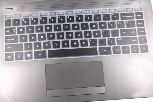 Keyboard Cover Compatible with HP Pavilion x360 14" Touch-Screen Laptop 14M-BA/BF/BW/CD/DH Series 14-DH2075NR 14-DH2097NR, HP 14" 14-BA/BF/CM/CF/CE/BW/FQ/DQ/DK/DH/DS/DG/DF Series Laptop (Black - color: Black