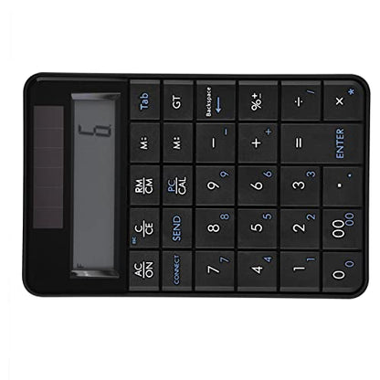 Keenso LCD Display Mini 2-in-1 29 Keys Wireless Numeric Keypad Calculator for Improved Work Efficiency