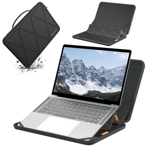 Smatree MS34T Hard Protective 13 inch Laptop Case for Apple/HP/DELL/ASUS | Compatible for Apple MacBook Air Retina/MacBook Pro 2020, for HP Chromebook x360 13b, for DELL Latitude, ASUS Zenbook Flip 13 - color: Black, size: 13 inch/MS34T/Size:32*22.3cm
