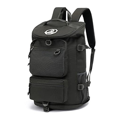 Kalesi Gym Duffle Bag Backpack 4-Way Waterproof with Shoes Compartment for travel Sport Hiking laptop - color: Gray