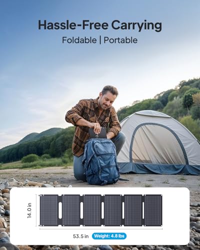 BLUETTI Solar Backpack Power Station Handsfree 1 with 60W Solar Panel Included, 268.8Wh 300W LiFePO4 Solar Generator with a 42L Backpack, All in One Solar Power System for Hiking, Photography, Travel - style: BLUETTI Handsfree 1+60W Solar Panel
