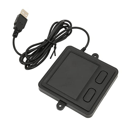 Zunate Wired USB Touchpad, High Sensitivity Portable Trackpad for Laptop and Desktop, Mini External USB Touchpad Trackpad with 2 for 10, 8,7