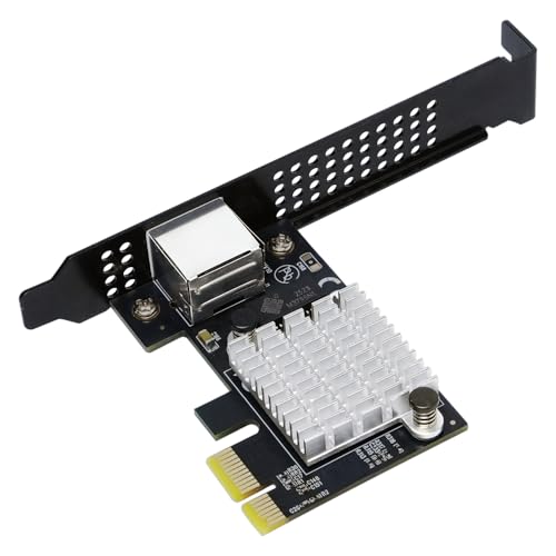 IO CREST Single Port 10 Gigabit Ethernet PCI-e x1 Network Card RTL8127 Chipset - size: 1-Port 10G 8127, style: 10 Gigabit