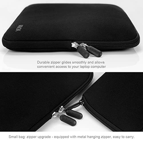 ARVOK Laptop Sleeve Water Resistant Computer Case Carrying Bag/Pouch Cover for MacBook/HP/Dell/Lenovo/Asus/Acer/Samsung
