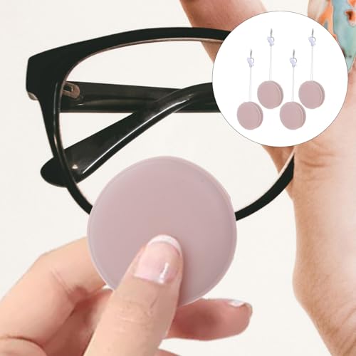 4pcs Macaron Shape Screen for Phones Laptops and Glasses Soft Microfiber Cloths for Streak Cleaning for Electronics and Screens