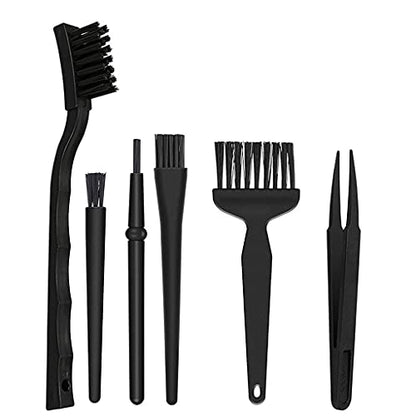 6 / 8Pcs Professional Electronic Cleaning Brushes Set Screen Cleaner Kit for Laptop Computer Keyboard Camera Electronics Brush Set - color: 6 Piece Set
