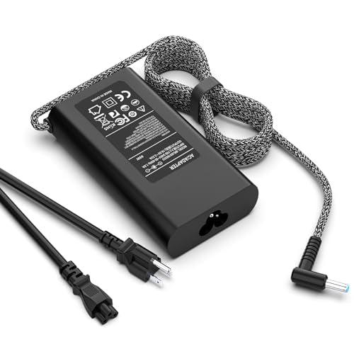 65W AC Adapter Laptop Charger Replacement for HP Pavilion & Envy 14 Series 4.5x3.0mm Tip