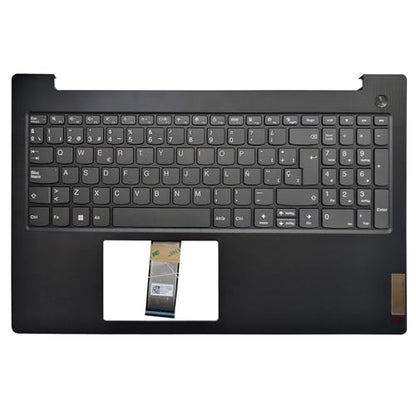 New Laptop Palmrest for Lenovo V15 G2-ITL ALC IJL G3 IAP US/Spanish Keyboard Non Backlight (Matte Spanish NO Backlit) - color: Matte Spanish NO Backlit