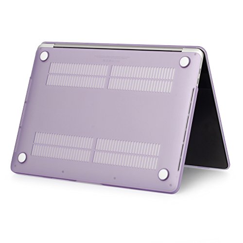 Se7enline Compatible with Best MacBook Pro Case 16 inch 2021-2024 M4 M3 M2 M1Chip Model A2485 A2780 A2991 A3403 Matte Laptop Protective Hard Shell Case with Keyboard Cover Skin,Light Purple | 2 in 1 Matte Hard Shell Laptop Case with Keyboard Cover Anti-Sc