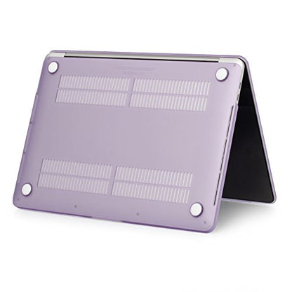 Se7enline Compatible with Best MacBook Pro Case 16 inch 2021-2024 M4 M3 M2 M1Chip Model A2485 A2780 A2991 A3403 Matte Laptop Protective Hard Shell Case with Keyboard Cover Skin,Light Purple | 2 in 1 Matte Hard Shell Laptop Case with Keyboard Cover Anti-Sc