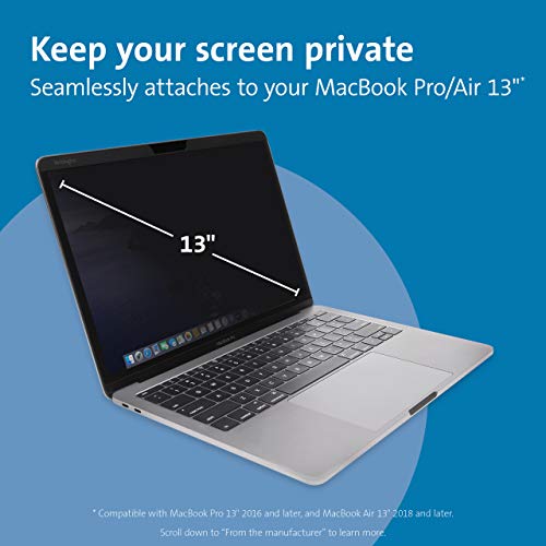 Kensington MagPro™ Elite Magnetic Privacy Screen for MacBook Pro 13" (K58360WW) - size: 13.3" MacBook Pro