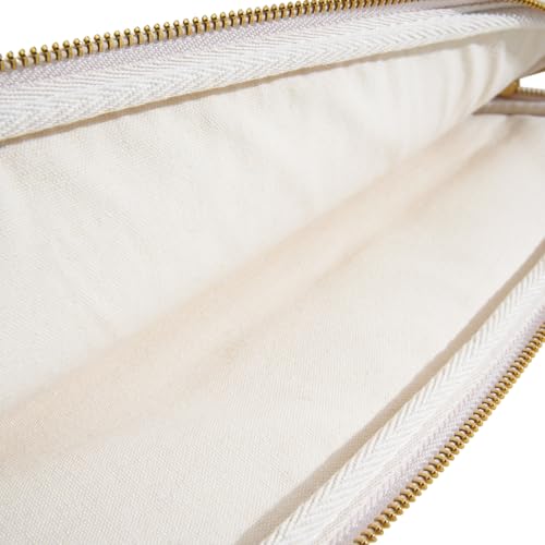 PU Leather Padded Laptop Sleeve Bag 13Inch Compatible with 2024 MacBook Air 13.6 A3113 M3 A2681,New MacBook Pro 13 M2 A2686 with Charger Pouch Color White - color: White, size: MacBook Air/Pro 13"