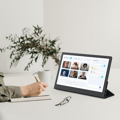 11.6 Inch Portable Monitor, Small Ultra-Slim FHD Display, Plug & Play USB-C/HDMI External Second Screen for Laptop, Smartphone, Raspberry Pi, PS5, Xbox, PC(11.6”)