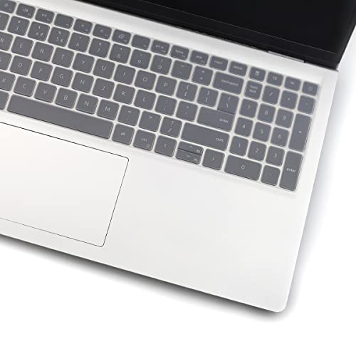 Keyboard Cover for 15.6 17.3 Dell Inspiron 15 3000 5000 7000 7510 3510 3511 5510 5515 5518, Inspiron 16 7610, Vostro 15 5000 5510, Latitude 3520,2025 Dell 15 Laptop DC15250 DC15255-Clear - color: Clear