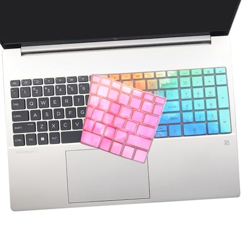 Keyboard Cover for HP OmniBook 7 16-az 16-ay Series 16-az0097nr 16-ay0087nr 16",OmniBook 7 17-dc Series 17-dc0097nr 17.3'' (Not Fit Omnibook X 17-dd 17t-dd Series) US Layout Keyboard-Colorful
