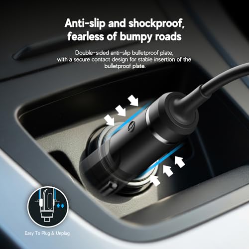 19.5V 90W Car Charger for Dell Latitude E4310 E4300 E5400 E5500 E5510 I nspiron D630 D830 5480 D820 D620 D610 D520 Vostro 3510 3540 3400 3790 DC to DC Laptop Power Supply Adapter 7.4 * 5.0mm Plug