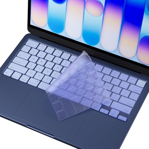 ProElife Keyboard Cover Skin for 2026 New MacBook Neo 13 inch with Apple A18Pro Chip/A3404, Premium Ultra Thin Keyboard Protector for MacBook Neo 13'' A18 Pro Accessory, US ANSI Layout (Indigo Clear) - color: Indigo