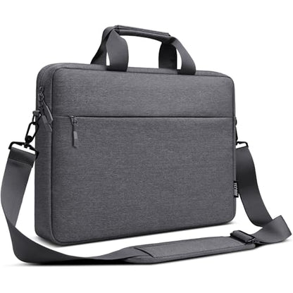 TECOOL Laptop Bag 15 15.6 16 Inch, Waterproof Laptop Carrying Case Sleeve | Messenger Bag Briefcase with Shoulder Strap for 15 15.6 16 Inch Lenovo HP Dell Acer ASUS Notebook, MacBook Pro 16,Dark Grey - color: Dark Grey, size: 15.6-16 Inch