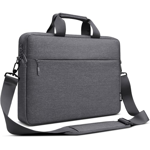 TECOOL Laptop Bag 17 17.3 Inch, Waterproof Laptop Case Sleeve Messenger Bag | Briefcase with Shoulder Strap for 17 17.3 Inch Lenovo HP Dell Acer ASUS Notebook Computer Carrying Case,Dark Grey - color: Dark Grey, size: 17-17.3 Inch