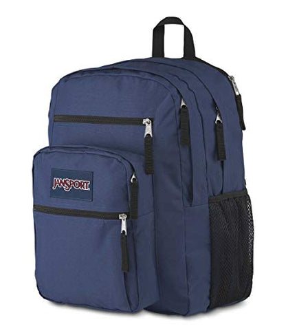 JanSport Laptop Backpack - Computer Bag with 2 Compartments, Ergonomic Shoulder Straps, 15” Laptop Sleeve, Haul Handle - Navy - color: Navy