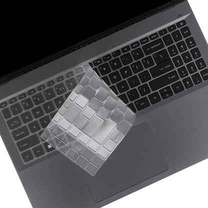 Keyboard Cover for 2026-2024 Acer Aspire Go 15 AG15-31P AG15-32P AG15-42P AG15-71P AG15-71PT, Aspire 15/3D 15, Aspire 3 A315-24P/24PT A315-58/59, Aspire 5 A515-57 A515-57G A515-57G A515-58 -Ultra Thin - color: TPU