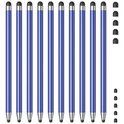 Stylus (10Pcs), Stylus Pen for Touchscreen, High Precision and Sensitivity Stylus Pen for Android Smartphone and Tablets, Compatible with All Capacitive Touch Screen (Klein Blue) - color: klein blue