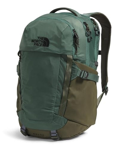 The North Face Recon Everyday Laptop Backpack, Duck Grn/New Taupe Grn, OSFA | Daypack, Water Repellent, Laptop Sleeve, 2 Water Bottle Pockets - color: Duck Green/New Taupe Green, size: One Size