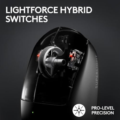Logitech G Pro X Superlight 2 Lightspeed Wireless Gaming Mouse + G Pro X TKL Lightspeed Wireless Gaming Keyboard (Tactile) Bundle - White - color: White, size: Classic, style: Mouse + Keyboard