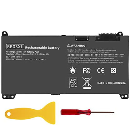 TREE.NB RR03XL Battery for HP ProBook 430 G4 440 450 455 470 G4, HP ProBook 440 450 470 851477-421 851477-541 851477-831 851477-832 851610-850 - size: 11.13x2.15x0.77inch RR03XL