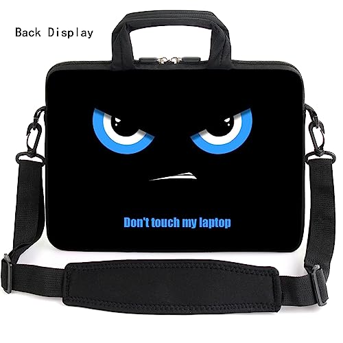 13" laptop bag laptop sleeve chromebook case adjustable shoulder strap with handle accessory pocket for men women (RYD-13-1) - color: Ryd-13-1