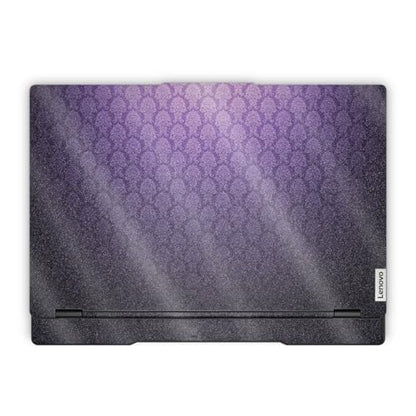 Glossy Glitter Laptop Skin Compatible with Lenovo Legion 5 Gaming Laptop (15IRX9) 2024 - Antique Purple - Premium 3M Vinyl Protective Wrap Decal Cover - Easy to Apply | Crafted in the USA - color: Antique Purple, size: Legion 5 Gaming (15IRX9) 2024 Full C