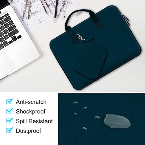 Hseok Laptop Sleeve 13.3-14 inch Case with Small Pouch, Neoprene Computer Bag Compatible with MacBook Neo/Pro 14 M5/M4/M3/M2/M1, Mac Air/Pro 13.3, XPS 14 and Most 13-14 inch Notebooks,D02B01 - color: D02b01, size: 13"-14"
