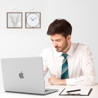 B BELK Compatible with MacBook Air 13 inch Case 2026 2025-2022 M5 M4 M3 M2 | [100% Official Color] [Slim Armor] Plastic Hard Shell for MacBook Air 13.6 inch Case (A3449 A3240 A3113 A2681), Matte Clear - color: Matte Clear