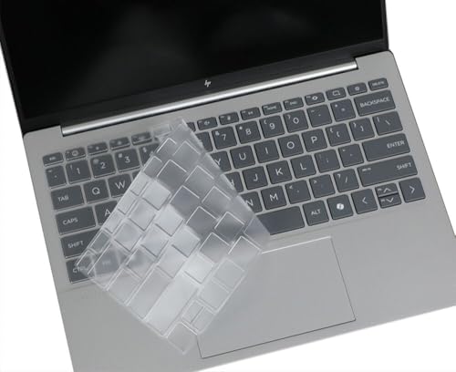 Keyboard Skin Cover Compatible for HP Envy x 360 2-in-1 Laptop 13-bf 13t-bf Series 13.3”, 2024 14" HP Envy x360 2-in-1 AI Laptop 14-FA/fc, 14z-fa000, 14t-fc000, 2024 16" HP Envy x360 16-ac/ad - Clear - color: Clear, size: Compatible for HP Envy x360 13-bf