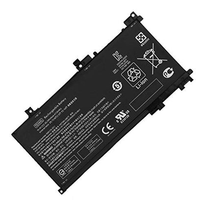 Hubei TE04XL Laptop Battery Replacement for HP Owmen 15-AX200 15-AX250WM 15-AX210NR 15-AX243DX 15-AX252NR 15-AX220TX, Pavilion 15-BC 15-BC200NB 15-BC251NR 15-BC260NZ(15.4V 63.3Wh)