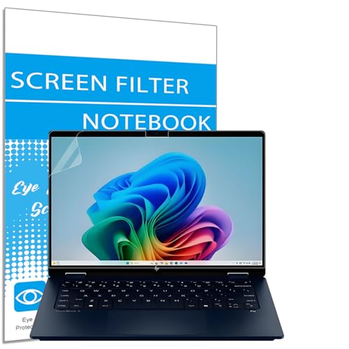i-Tensodo 2 Pack 14 inch Anti Glare Screen Protector for 2025 HP OmniBook X Flip x360 14" 2-in-1 (14-fk/fm0000) Touchscreen Laptop, Eye Protection Anti Glare Filter