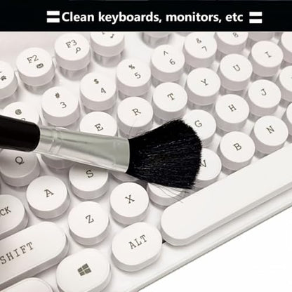 10PCS Digital Cleaning Brush Tool Set, Suitable for dust Removal of Keyboards, laptops, Mobile Phones, etc., Combination