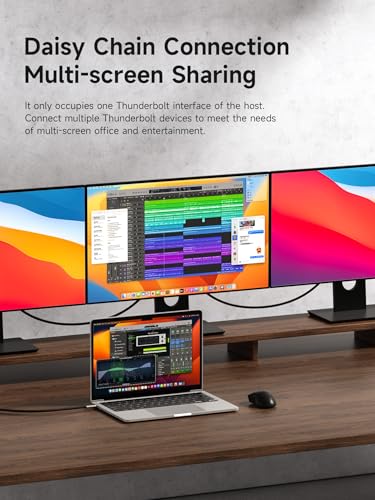 Hagibis TBT5 Cable (Intel Certified), 120Gbps Data Transfer, 240W Fast Charging, 16K@60Hz Display USB-C Cable, for Thunderbolt 5/4/3, USB4, iPhone 17/16/15, MacBook, Laptops (Titanium, 1.6ft)