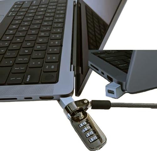Security Lock Bracket Compatible w/Apple MacBook Pro 14" & 16" 2021-26 Models